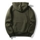 thumbnail image 3 of Gibobby Sudadera para Hombre Sudadera con Capucha de Forro Polar Absorbe la Humedad y Transpirable(Verdemilitary,M), 3 of 3
