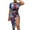Blue womens 4th of July Dresses, variant on Wycnly Womens 4th of July Dresses Sexy Bodycon Slit Drawstring Independence Day Patriotic Dresses Casual American Flag Print Crewneck Short Sleeve Midi Summer Dress Black xl
