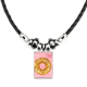 thumbnail image 1 of dona amante western postre comida collar a mano colgante de cuerda de cuero Unbranded M, 1 of 3