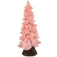 thumbnail image 5 of Iridescent Pearl Glazed Downswept Tree Christmas Decoration - 9.25" - Pink, 5 of 7