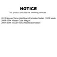 thumbnail image 2 of Front Left Suspension Strut Coil Spring Assembly 78A-11353 For Nissan Versa Cube, 2 of 2