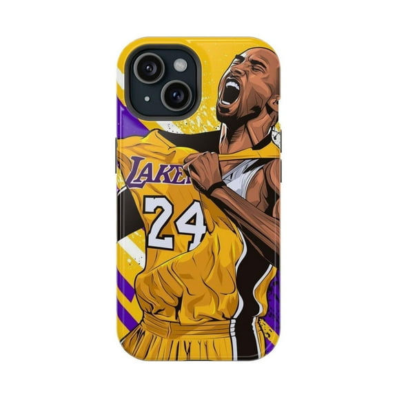 Kobe Magnetic iPhone Case, Black Mamba Phone Case