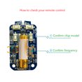 thumbnail image 3 of Ziuscore Universal 4-Channel Cloning RF Remote Control For DIY Projects And Garage Doors 4 Button Clone Garage Door Opener Key 1PCS, 3 of 6