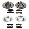 thumbnail image 3 of PowerStop Front and Rear Z23 Evolution Sport Carbon-Fiber Ceramic Brake Pad and Drilled & Slotted Rotor Kit Fits: FORD Select Models K4356, 3 of 10