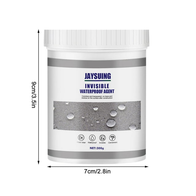 Fiudx Sellador Doméstico, Pintura Reparadora de Fugas para Inodoros y Cocinas, Revestimiento Impermeable de Grado Industrial, Fácil de Aplicar con Brocha, Multisuperficie, Envase de 30 Ml, Protección