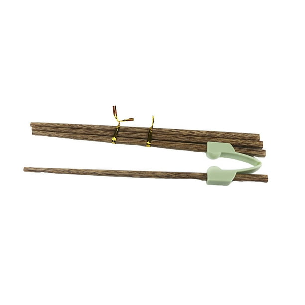 Seitruly Vajilla para ancianos discapacitados, tenedor a prueba de herrumbre, cuchara, estabilización de antivibración, palillos chinos masajeadores Palillos de una pieza Seitruly CE013522-05B