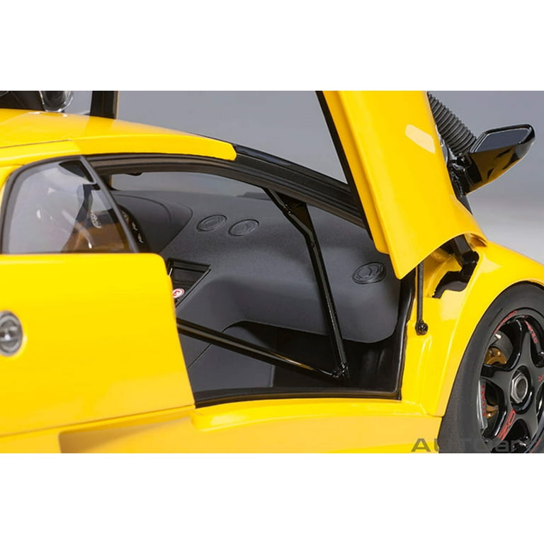 Lamborghini Diablo SV-R Superfly Yellow 1/18 Model Car by Autoart