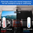 thumbnail image 2 of Windshield Sunshade Compatible with Toyota FJ Cruiser 2007-2021, Folding Car Sun Shade for Front Window 1PCS, 2 of 7