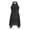 Black, variant on vastwit Girls Halter Sequins Ballet Dance Dress Sleeveless Irregular Tulle Lyrical Dress Ballerina Dancewear Ivory 14