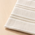 thumbnail image 4 of Striped Decorative Throw Pillow Covers 18x18 Inch for Living Room Couch Bed Sofa, Farmhouse Boho Home Decor,Patchwork Textured Square Cushion Case, 4 of 7