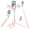 pink, variant on Selfie Stick Tripod with Fill Light, Bluetooth Remote for iPhone Android, Portable for Travel Vlogging - 2 Lights, 6 Modes, 360° Rotation, Pink