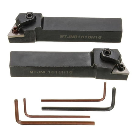 

Lathe Tool Holder Holder Boring Bar + Wrench CNC Lathe Turning Tool 100 Mm MTJNR1616H16 MTJNL1616H16