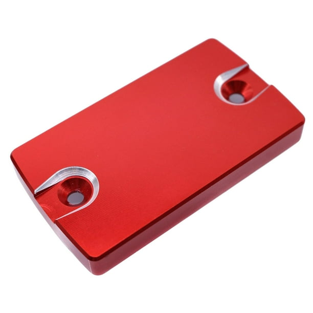 Tapa del depósito de de frenos para motocicleta, pieza de repuesto, tapa del embrague delantero de la vaso del de aceite, apta para rojo DYNWAVEMX tapa de la bomba de aceite