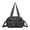 Silver Black, variant on New Arrival Handbag PU Leather Shoulder Bags Fashion Crossbody Bag in High Quality For Women