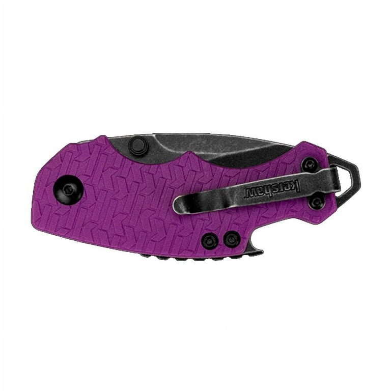 Kershaw 8700PURBWX-KER SHUFFLE PURPLE BLACKWASH 