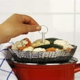 GARENAS Stainless Steel Expandable Steamer Basket