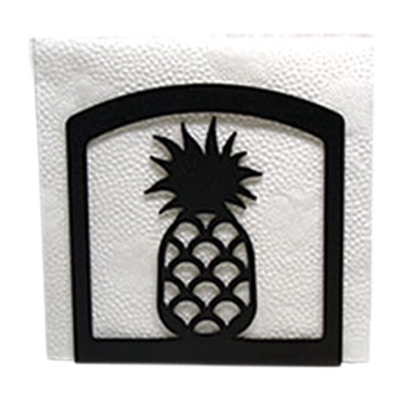 Porta Servilletas Piña de Hierro Forjado Village 15x15 cm