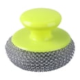 thumbnail image 3 of Stainless Steel Scrubber, Stainless Steel Wool Scrubber with Handle, Heavy Duty Metal Scrubbers for Sink, Pots, Kitchen Cleaning, 3 of 9