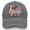 #1734-Gray, variant on HaoXun USA CAN MEX 2026 Soccer Football Supporters Cap - Theme Washed Cotton Adjustable Sun Protection Hat for Men and Women