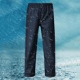 thumbnail image 2 of Afdoent Rain Pants For Men Breathable Bottoms Lightweight Hiking Pants Neutral Adult Outdoor Hiking Pants Work Pants Functional Double Layer No Pocket Classic, 2 of 4