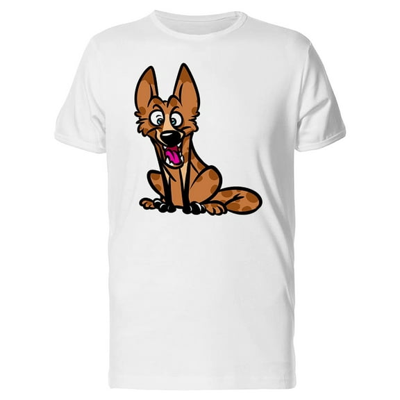 Hyena Laughing Cartoon Tee Men's -Image by Shutterstock