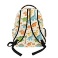 thumbnail image 3 of Whosucclay Cartoon Dinosaur Design Student Daypack with Lightweight Multi-Pockets Rucksack, Adjustable Straps Satchel Stylish 17 Inches School Bag for Travel, 3 of 8