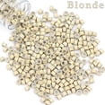 thumbnail image 4 of 1500Pcs Micro Link Rings Hair Tinsel Beads, Premium 5mm Silicone Micro Link Beads for Hair Extensions (1500Pcs, Brown & Black & Blonde), 4 of 13