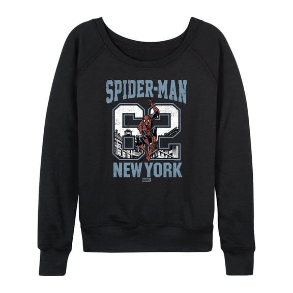 Marvel Spider-Man - 62 New York - Ladies French Terry Pullover Sweatshirt