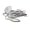 Smokin Shad, variant on Fish Head Primal Vibe 3/8oz Chartreuse- White