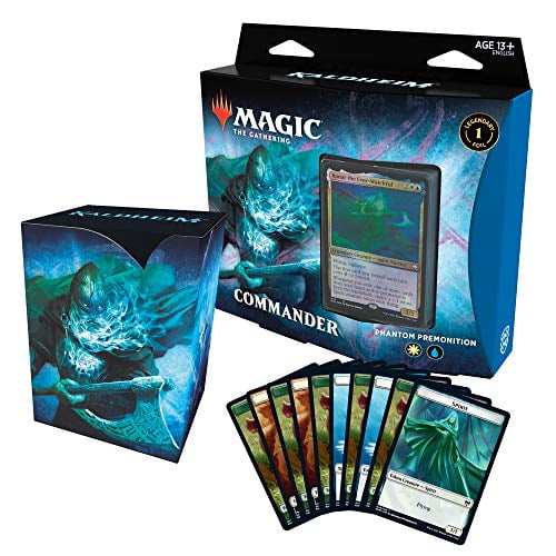 Magic The Gathering Kaldheim Commander Deck – Phantom Premonition | 100 Card Ready-to-Play Deck | Blue-White
…