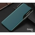 thumbnail image 2 of Luxury Flip Case for Samsung Galaxy S22 5G, Premium PU Leather Smart Sleep/Wake Up Function Smart View Window Business Phone Case for Samsung Galaxy S22 5G BX Deep Blue, 2 of 9