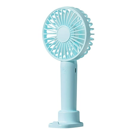 

ZHENYANGli Portable Handheld Fan USB Rechargeable Mini Handheld Fan Suitable for Travel Outdoors Hiking Camping