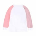 thumbnail image 6 of FAIWAD Kids Girls Boys 2 Piece Sweatsuit Kids Color Block Sweatshirt and Pants Fall Winter Casual Set, 6 of 7