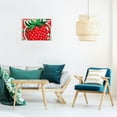 thumbnail image 7 of Chilfamy Pop Art Strawberry Wall Art Prints With Frame Canvas Prints Perfect for Living Room & Bedroom Decor, Ready to Hang, Ideal Gift 16x12x0.75in, 7 of 7