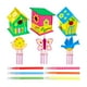 thumbnail image 1 of 4 Kit de casa de pájaros DIY Manualidades para niños Construir Pintura Madera Artesanal Niños Niñas Niños Estilo C, 1 of 9