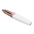 thumbnail image 3 of Yajisi Electric Eyebrow Trimmer and Painless Facial Hair Remover for Women, 2-in-1 Rechargeable Portable Lip and Face Shaver Grooming Tool with Built-In Battery, 6.30 inches / 16 cm, White, 3 of 6