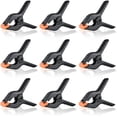 thumbnail image 1 of 9-Pack 4inch Heavy Duty Spring Clamps,Muslin Backdrop Background Clips for Photography Studio, 1 of 6