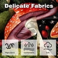 thumbnail image 3 of Mushroom Velvet Throw Pillow Covers with Unique Patterns - Set of 2 Throw Pillow Inserts Included for Home Decor, 16x16, 18x18, 20x20 Inches, 3 of 6