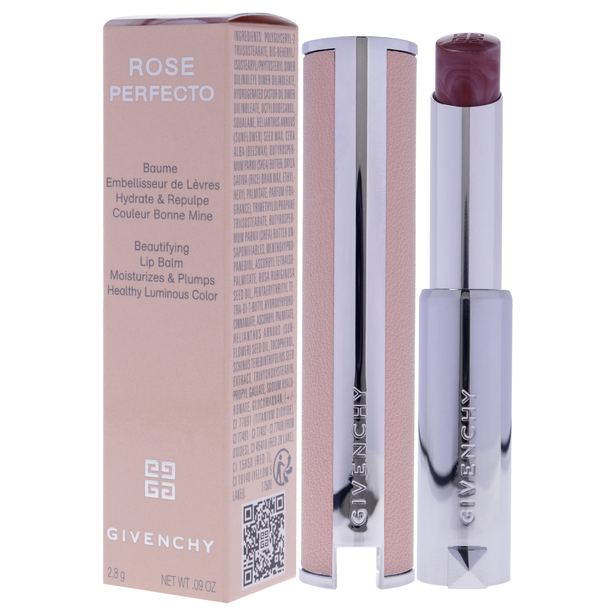 Givenchy Rose Perfecto Plumping Lip Balm - N102 Feeling Nude , 0.09 oz Lip Balm