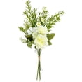 thumbnail image 2 of YardChic 1Pc Artificial Flowers Carnation Flower, Fake Carnation Bouquets Silk Flowers Arrangements Artificial Cemetery Flowers for Grave Home Vase Wedding Party Centerpiece Decor, White, 2 of 6