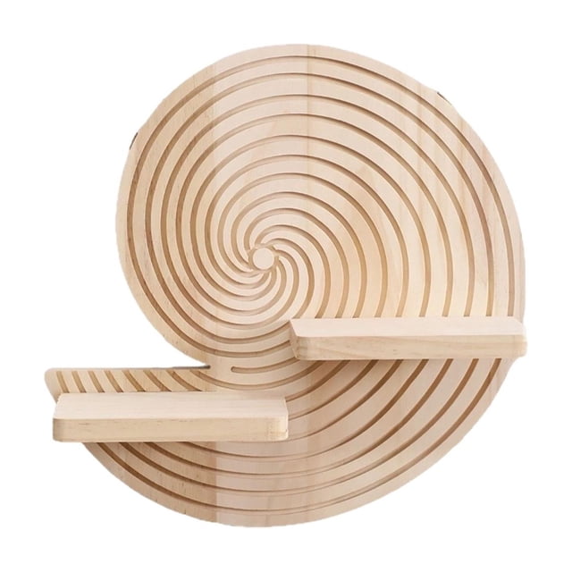 Estante de madera para pared estilo bohemio,estante colgante de forma irregular,organizador de almacenamiento decorativo para sala de estar,dormitorio,para guardar libros,estatuas y macetas