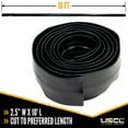 thumbnail image 5 of US Cargo Control Airline-Style Track Filler Strip For L Track, 10 Foot Length Plastic Strip, Works With All Styles of L Track, Easily Roll Motorcycles, ATVs, and Other Wheeled Cargo Over L Track, 5 of 5