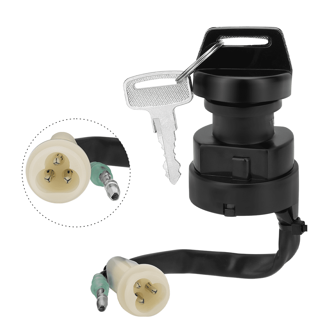 Ignition Key Switch For Yamaha Timberwolf 250 4WD/2WD ATV 1994-2000 Models