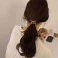 thumbnail image 3 of 2 PCS Bracelet Hair Ties With Khaki Brown Elastic, Looks Awesome On Your Wrist and Cute In Your Hair, 3 of 4