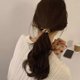 thumbnail image 3 of 2 PCS Bracelet Hair Ties With Khaki Brown Elastic, Looks Awesome On Your Wrist and Cute In Your Hair, 3 of 4