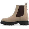 thumbnail image 3 of Journee Womens Alara Chelsea Pull On Booties, Widths Available, 3 of 10