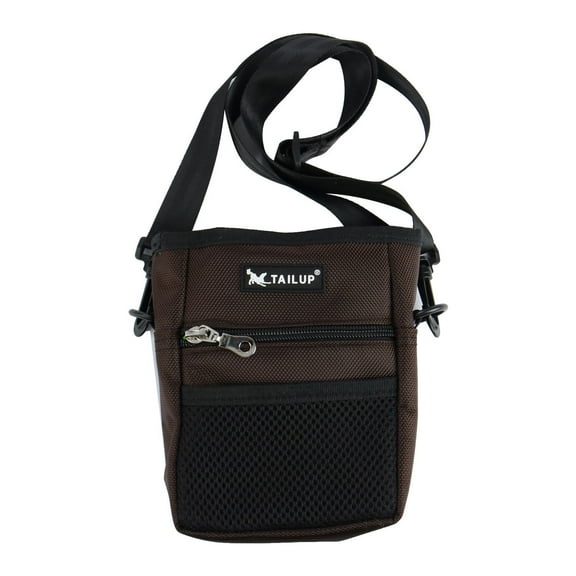 Dog Treat Pouch Training Bag Pet Dog Easily Carry Brown