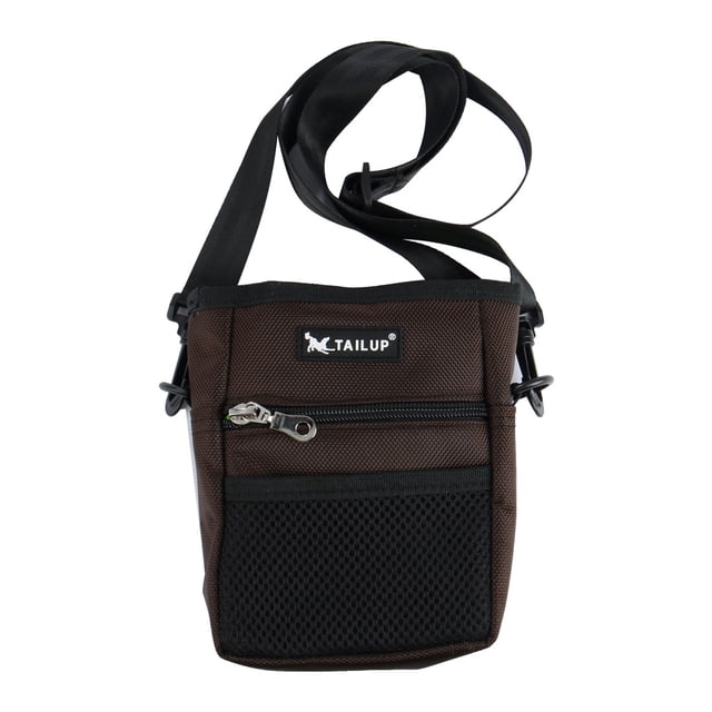 Bolsa de Entrenamiento para Golosinas de Perro, Fácil de Llevar, Marrón