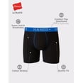 thumbnail image 2 of Hanes Big Man Boxer Brief 4-Pack Men Ultimate  Stretch Tagfree Breathable 2XB-4XB, 2 of 6