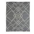thumbnail image 4 of LR Home Geometric Cotton Tufted Washable/Lightweight Coverlets, King, Gray, 4 of 8